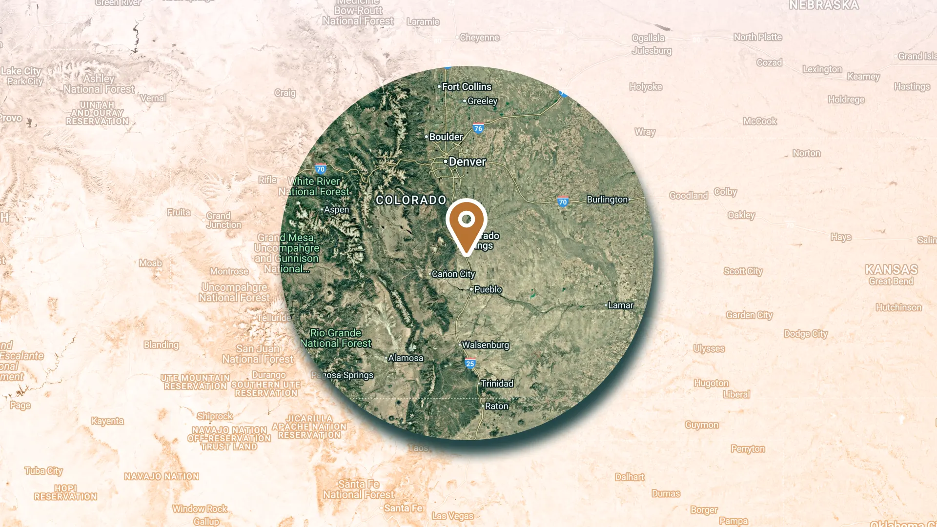 Map Form Full Width Frame